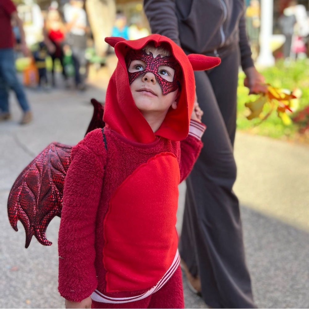 Red Dragon Costume Set for Kids Halloween